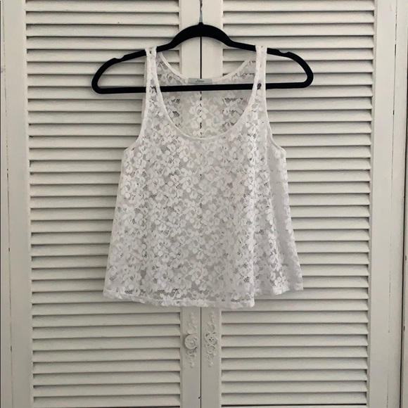 Lace tank top - Picture 1 of 3